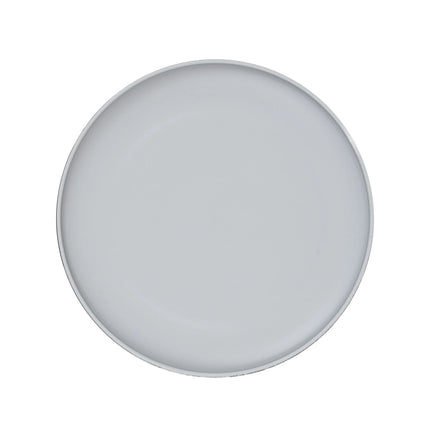 Mainstays - Gray Round Plastic Plate, 10.5 inch
