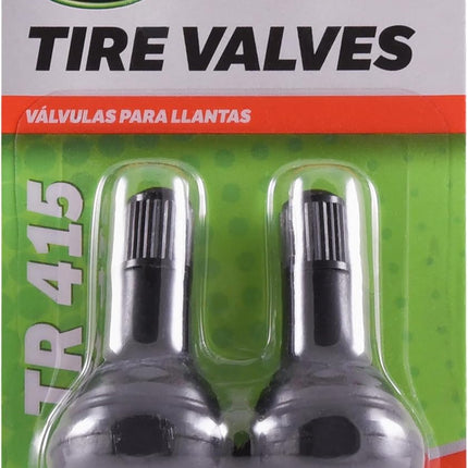 Slime 20161 Tire Valves Tubeless 1.25'', TR 415, Pack of 2