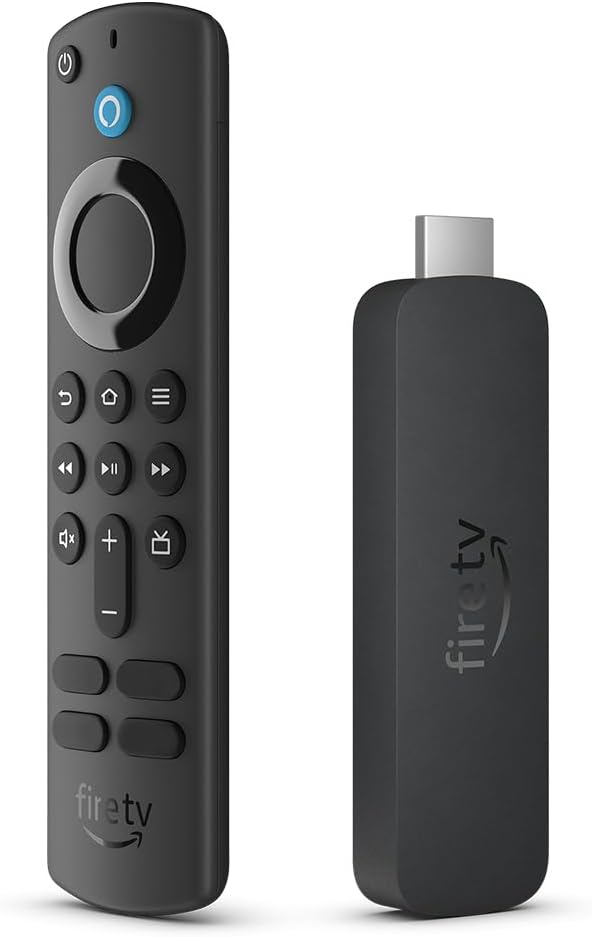 All-new Amazon Fire TV Stick 4K streaming device, more than 1.5 million movies and TV episodes, supports Wi-Fi 6, watch free & live TV