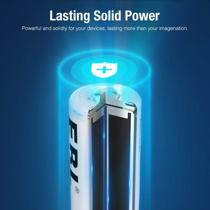 EBL AAA Ni-MH Rechargeable Batteries AAA Batteries ProCyco Technology (Typical 1100mAh, Minimum 1000mAh)