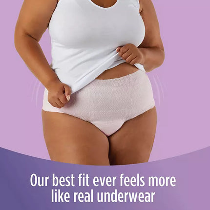 Member's Mark Total Protection Incontinence Underwear for Women, Medium - 92 ct.