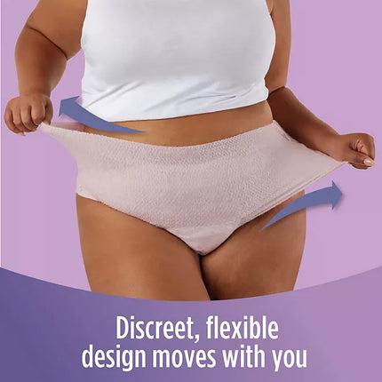 Member's Mark Total Protection Incontinence Underwear for Women, Medium - 92 ct.