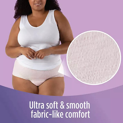 Member's Mark Total Protection Incontinence Underwear for Women, Large - 84 ct.