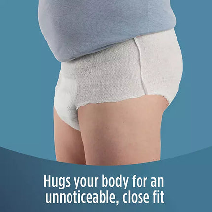 Member's Mark Total Protection Incontinence Underwear for Men, Large/Extra Large