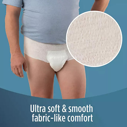 Member's Mark Total Protection Incontinence Underwear for Men, Large/Extra Large