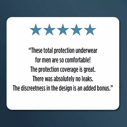 Member's Mark Total Protection Incontinence Underwear for Men, Large/Extra Large