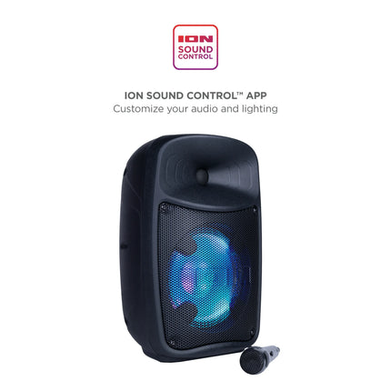 ION Audio Pro Glow Express | High-power Bluetooth-enabled speaker system with premium wide sound and lights