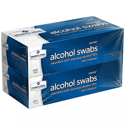 Member's Mark Sterile Alcohol Swabs, 70% Isopropyl Alcohol