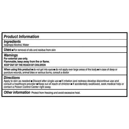 Member's Mark Sterile Alcohol Swabs, 70% Isopropyl Alcohol