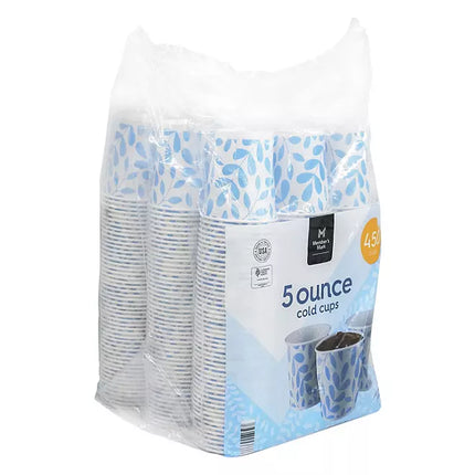 Member's Mark Printed Paper Bath Cold Cup (5 oz., 450 ct.)
