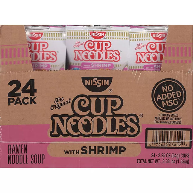 Nissin Cup Noodles with Shrimp (2.25 oz)