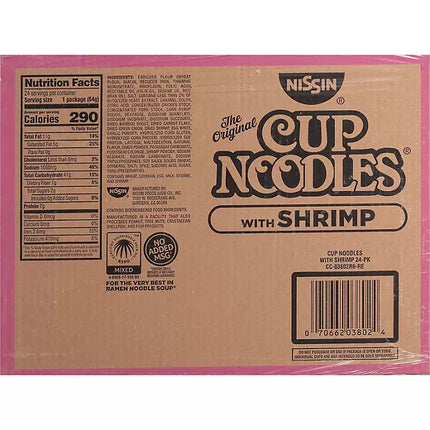 Nissin Cup Noodles with Shrimp (2.25 oz)