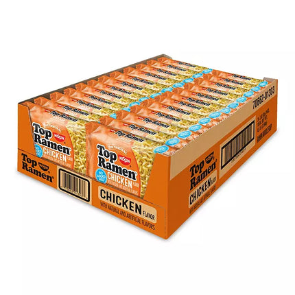 Nissin Top Ramen, Chicken Flavor 3 oz