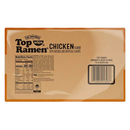 Nissin Top Ramen, Chicken Flavor 3 oz