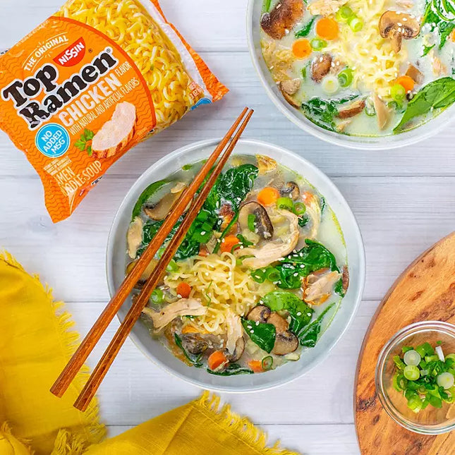 Nissin Top Ramen, Chicken Flavor 3 oz