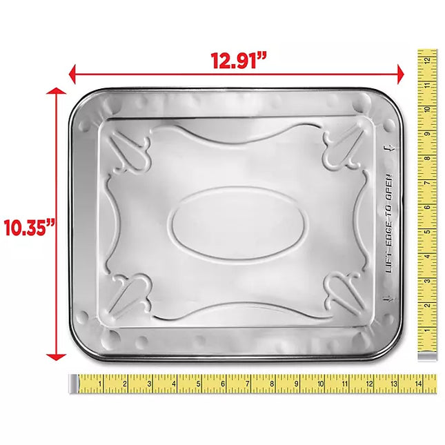 Member's Mark Aluminum Steam Table Lids, Half Size