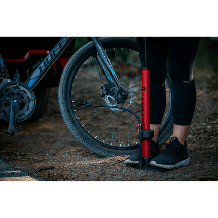 Blackburn Air Tower 3 Bicycle Floor Pump with Mid Gauge, 24" Length