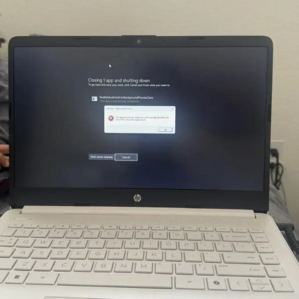 HP - 14" Laptop - Intel Celeron - 4GB Memory - 64GB eMMC - White
