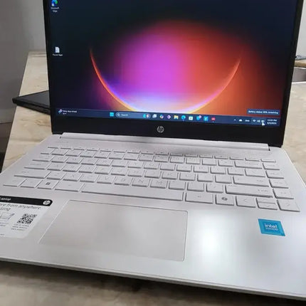 HP - 14" Laptop - Intel Celeron - 4GB Memory - 64GB eMMC - White