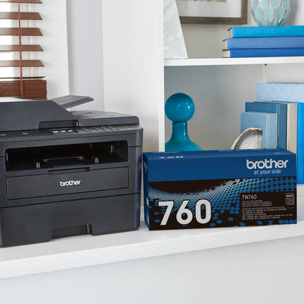Brother - TN760 High-Yield Toner Cartridge - Black.