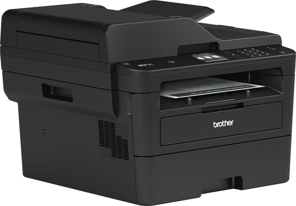 Brother - MFC-L2750DW Wireless Black-and-White All-In-One Refresh Subscription Eligible Laser Printer - Gray