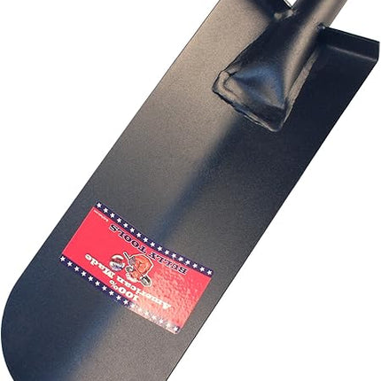 Husky 28 in. Wood Handle D-Grip Carbon Steel Drain Spade