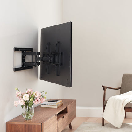 onn. Full Motion TV Wall Mount for 50'' to 86'' TVs, up to 15� Tilting