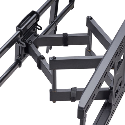 onn. Full Motion TV Wall Mount for 50'' to 86'' TVs, up to 15� Tilting