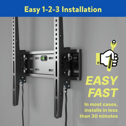onn. Tilting TV Wall Mount for 19'' to 50'' TVs, up to 12� Tilting
