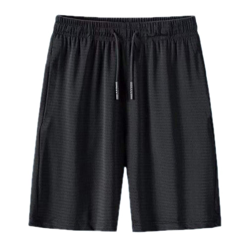 Men Summer Quick-drying Ice Silk Sports Slack Shorts, Size: M(Breathable Mesh)