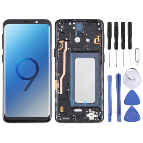 For Samsung Galaxy S9 SM-G960 TFT LCD Screen Digitizer Full Assembly with Frame,Black, Lisa A