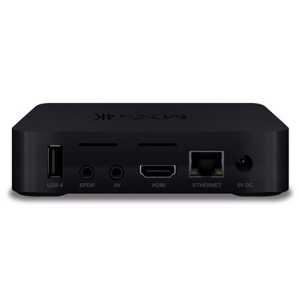 MXQ 4K Full HD Media Player RK3229 Quad Core KODI Android 9.0 TV Box with Remote Control, RAM: 1GB, ROM: 8GB, Support HDMI, WiFi, Miracast, DLNA(Black)