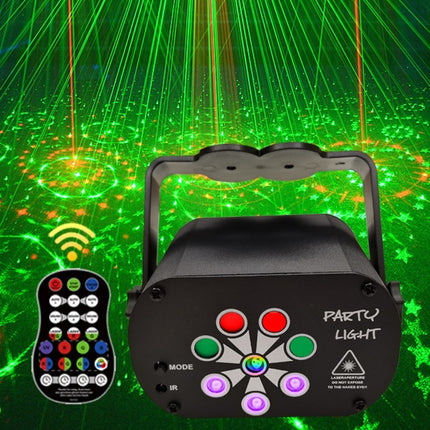 R90 8W UV Mini Laser Light Sound Control Induction Stage Atmosphere Light Bar KTV Laser Light�
