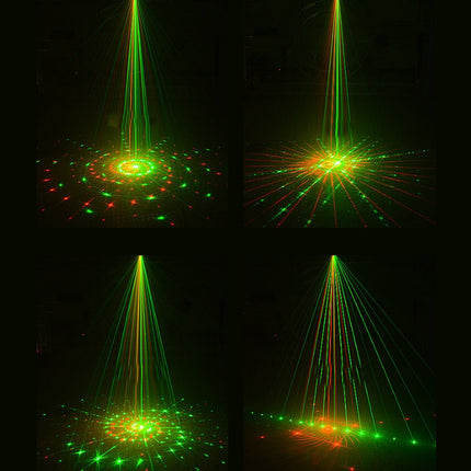 R90 8W UV Mini Laser Light Sound Control Induction Stage Atmosphere Light Bar KTV Laser Light�
