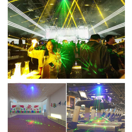 R90 8W UV Mini Laser Light Sound Control Induction Stage Atmosphere Light Bar KTV Laser Light�