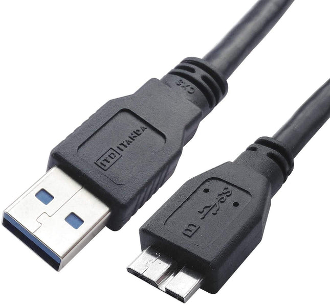 ITD ITANDA USB 3.0 Micro Cable, 3.3ft USB 3.0 A to Micro B Charger Compatible with Samsung Galaxy S5, Note 3, Note