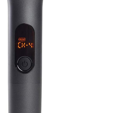 JBL Wireless Two Microphone System with Dual-Channel Receiver, Black