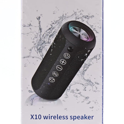 Ortizan Portable Bluetooth Speakers, IPX7 Waterproof Wireless Speaker with 24W Loud Stereo Sound, Deep Bass, Bluetooth 5.3, RGB Lights, Dual Pairing, 30H Playtime for Home, Outdoor, Party, Beach