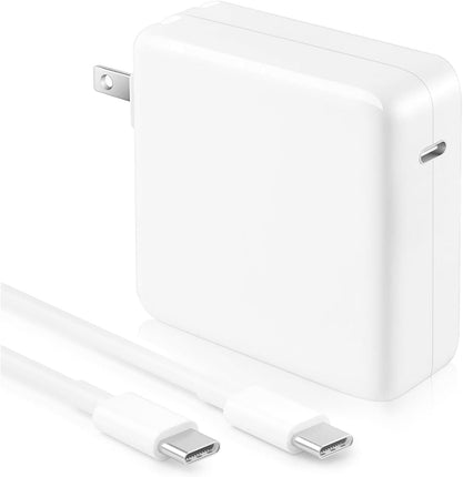Mac Book Pro Charger - 118W USB C Fast Charger Power Adapter Compatible with USB C Port MacBook Pro/MacBook Air16 15 14 13 Inch, New iPad Pro and All USB C Device, Included 7.2ft USB C Charge Cable