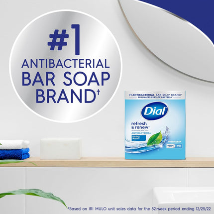 Dial Antibacterial Bar Soap, Spring Water