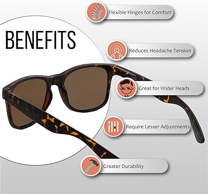 Got Shades Wholesale Bulk Unisex 80's Retro 100% UV Sunglasses for Adults - w/Flex Hinges