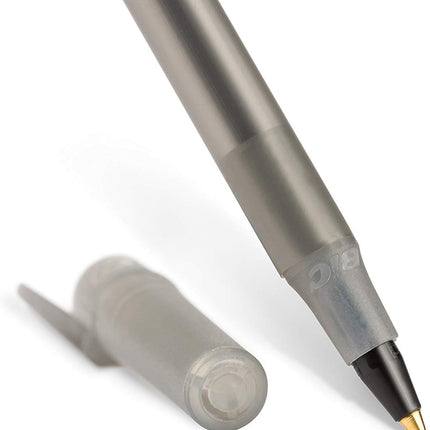 BIC Round Stic Xtra Life Blue Ballpoint Pens, Medium Point (1.0mm), Flexible Round Barrel for Writing Comfort, No. 1 Selling Ballpoint Pens