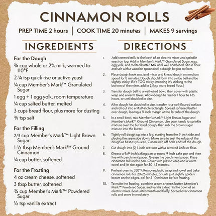 Member's Mark Ground Cinnamon, 18 oz.