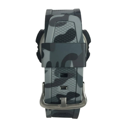 George Men's Digital Sport Wristwatch Plastic Strap GREY