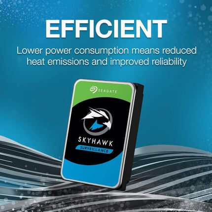 Seagate Skyhawk 4TB Video Internal Hard Drive HDD � 6Gb/s 64MB,(ST4000VXZ16/016)
