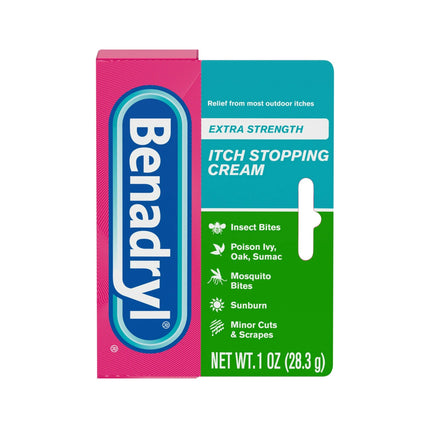 Benadrly Extra Strenght Anti-Itch Topical Analgesic Cream, 1 oz