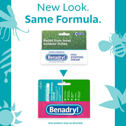 Benadrly Extra Strenght Anti-Itch Topical Analgesic Cream, 1 oz