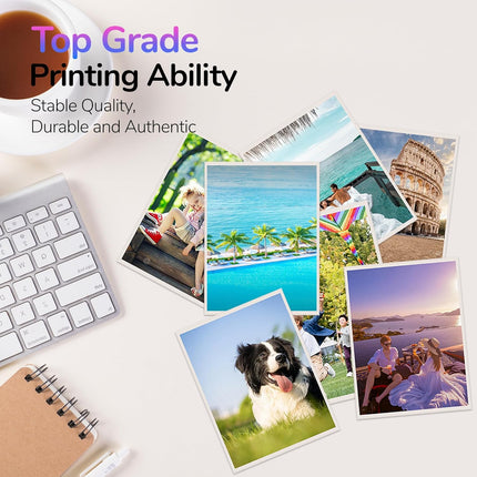 67XL for HP Ink 67 67XL with HP DeskJet 1255 2700 2700e 2755e 4155e 4155 Envy 6055e6455e 6400 6055 Envy Pro6452 6458 6475 Printer High Yield Black Color Combo Pack