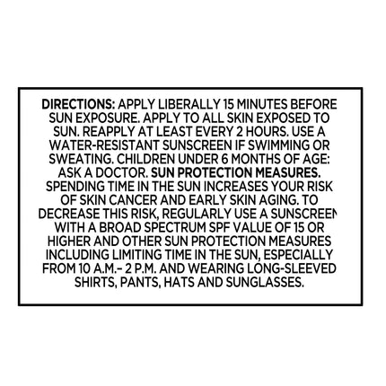 Equate All Day Moisturizing Sunscreen Lotion for Normal Skin, Broad Spectrum SPF 15, 6 fl oz