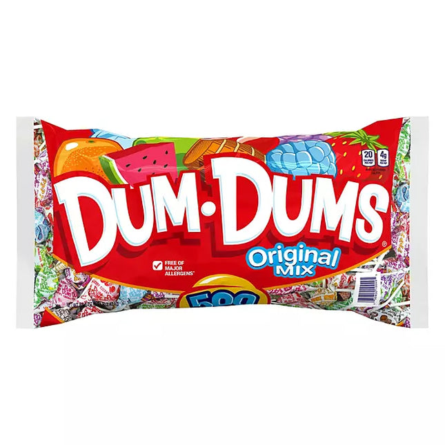 Dum Dum Original Pops, 500 ct.